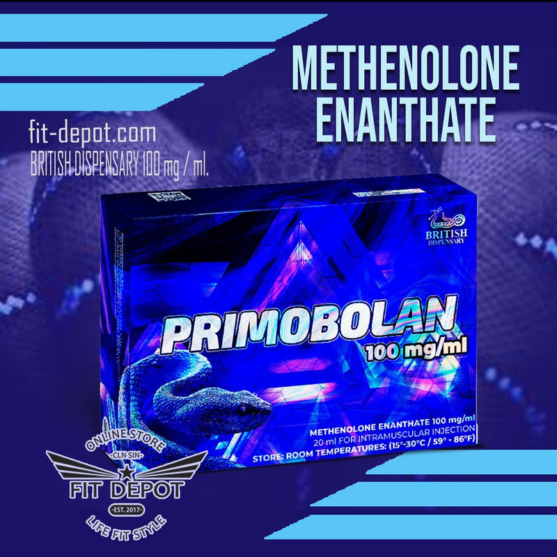 PRIMOBOLAN - METHENOLONE ENANTHATE 100 MG/ML | ESTEROIDES BRITISH DISPENSARY - esteroide
