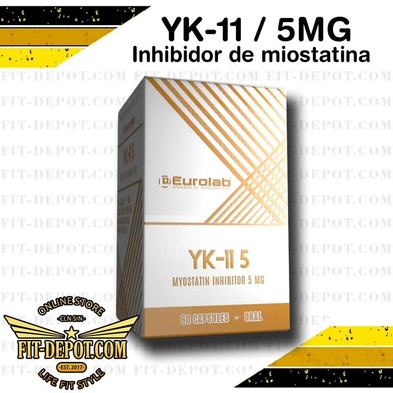 YK 11 - 5 (Inhibidor de Miostatina) 5mg | 60 CAPSULAS | SARMS EUROLAB - SARM